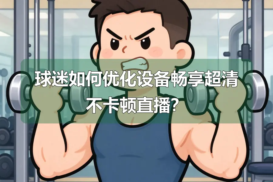 球迷如何优化设备畅享超清不卡顿直播？