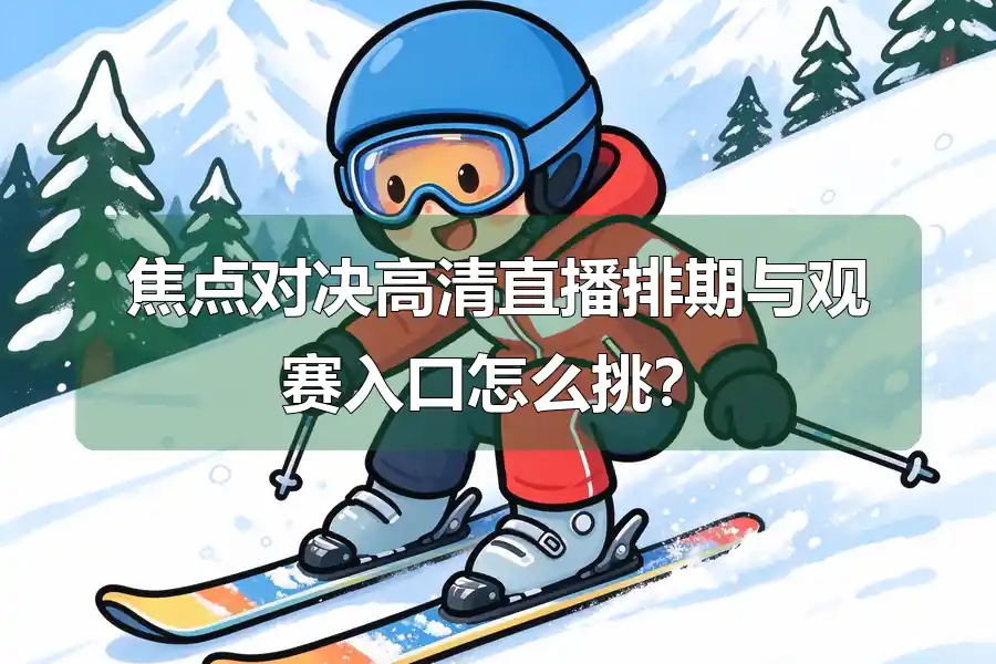 焦点对决高清直播排期与观赛入口怎么挑？